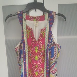 Multi-color Shift Dress